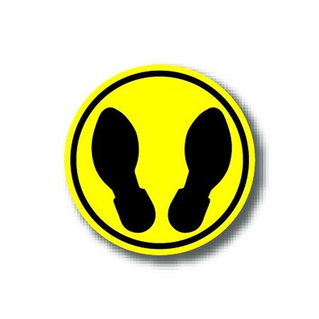 Ergomat 16in CIRCLE SIGNS - Feet DSV-SIGN 256 #1676 -UEN